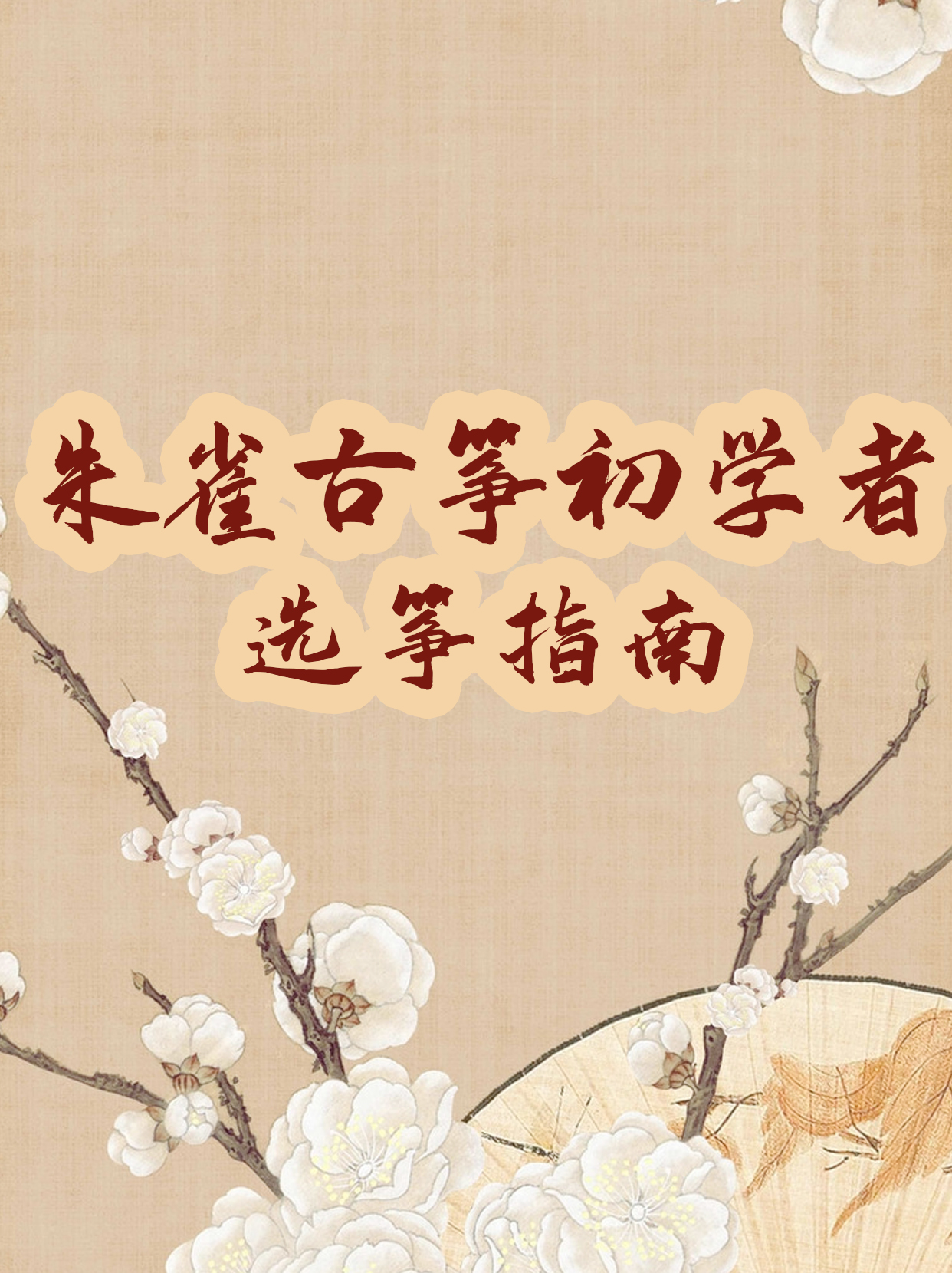 朱雀古筝初学者选筝指南
